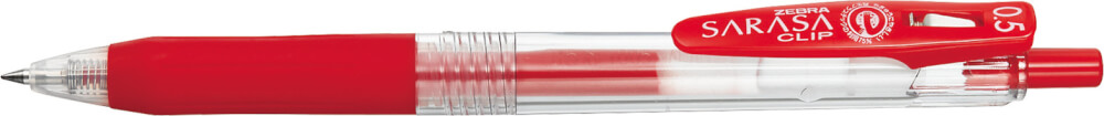 ปากกาเจล ZEBRA SARASA CLIP 0.5 มม. 3 สี SET CA