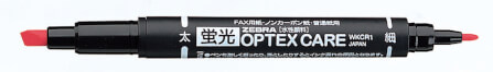 ปากกาไฮไลท์ 2 หัว ZEBRA OPTEX CARE 7C แพ็ค 7 สี_1