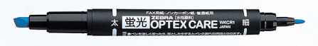 ปากกาไฮไลท์ 2 หัว ZEBRA OPTEX CARE 10C แพ็ค 10 สี_7