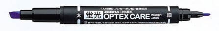 ปากกาไฮไลท์ 2 หัว ZEBRA OPTEX CARE 10C แพ็ค 10 สี_8