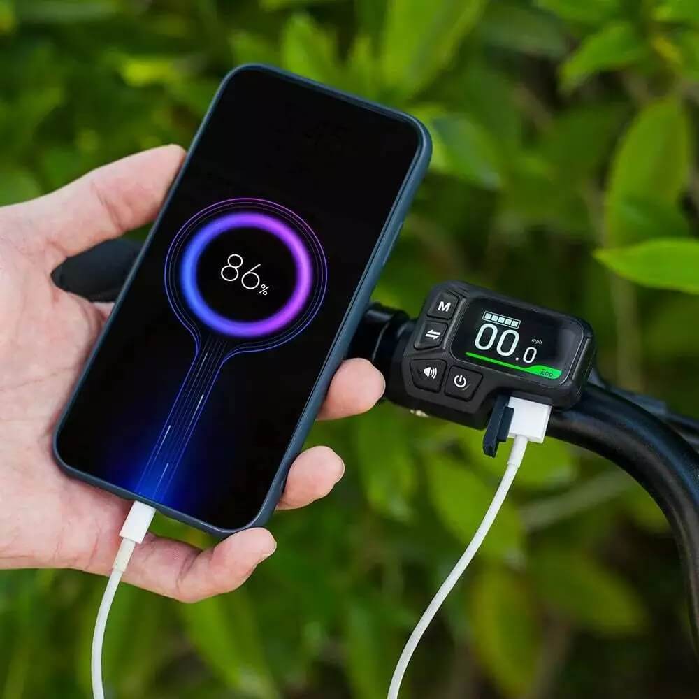 จักรยานไฟฟ้า FIIDO C11 PRO สีเขียว_6