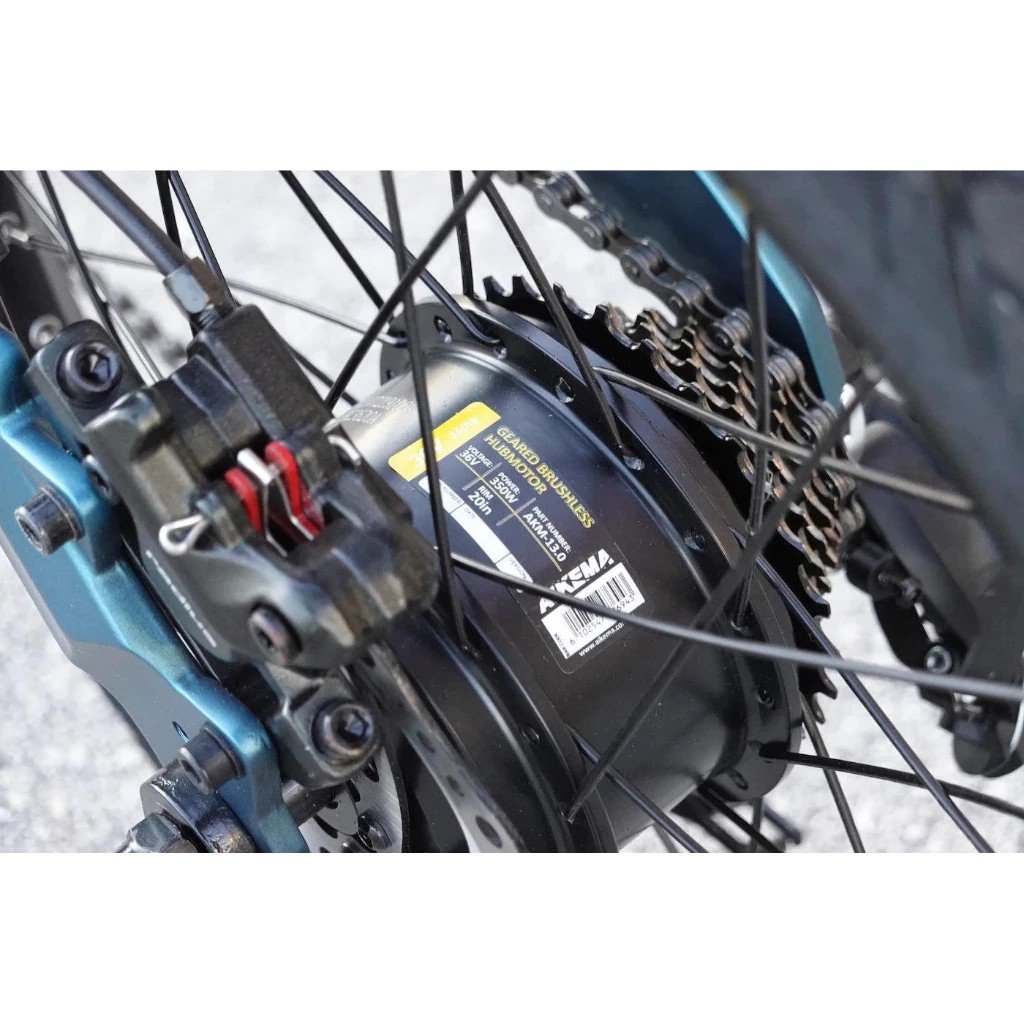 จักรยานไฟฟ้า FIIDO X DEEP BLUE METALLIC_4