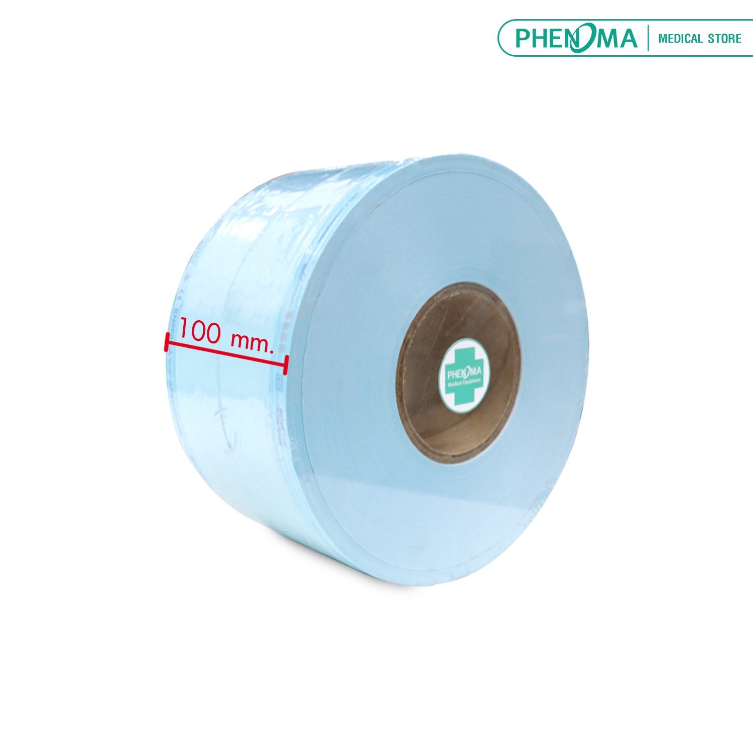 ซองสเตอร์ไรด์ PHENOMA ชนิดม้วน แบบเรียบ ขนาด 4 นิ้ว ยาว 200 เมตร_0