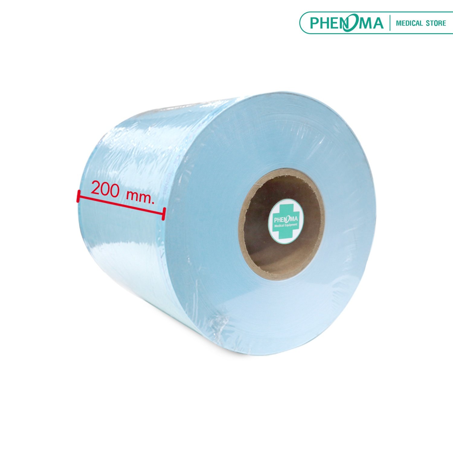 ซองสเตอร์ไรด์ PHENOMA ชนิดม้วน แบบเรียบ ขนาด 8 นิ้ว ยาว 200 เมตร_0