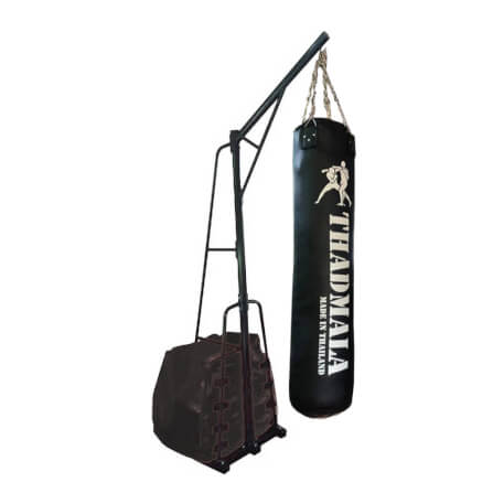 เสาแขวนกระสอบทรายถัก THADMALA พร้อมกระสอบทราย_1