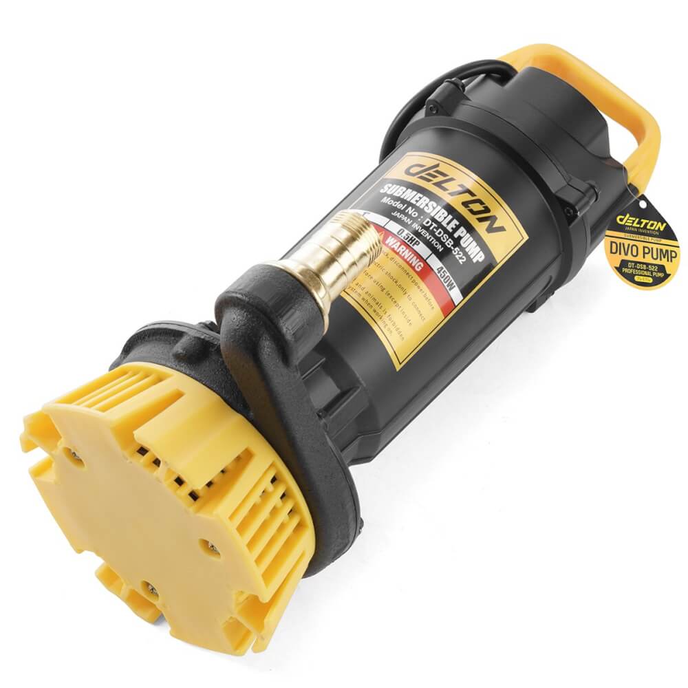 ปั๊มจุ่มน้ำสะอาด DELTON รุ่น DT-DSB-522 ขนาด 1 นิ้ว 0.5HP 450W