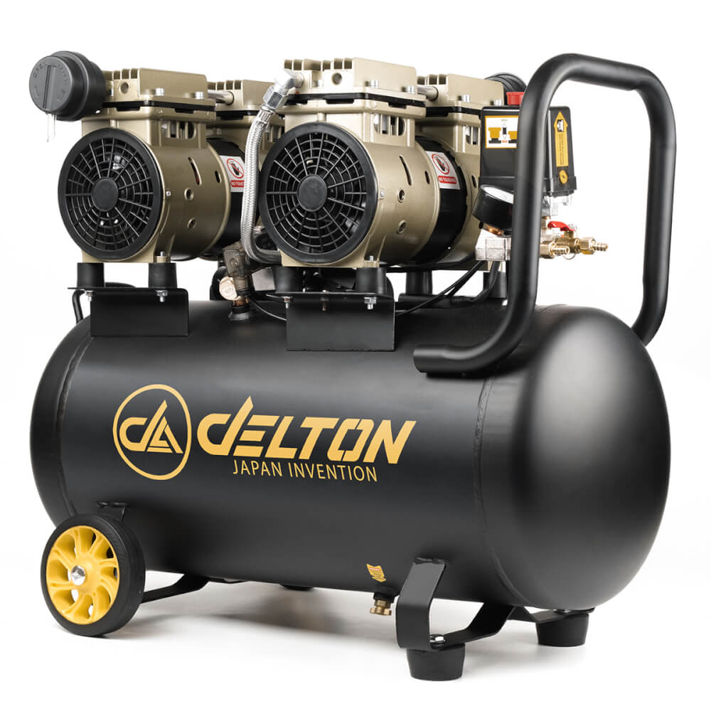 ปั๊มลม OIL FREE DELTON รุ่น XCT-50L 50 ลิตร 1,700 วัตต์