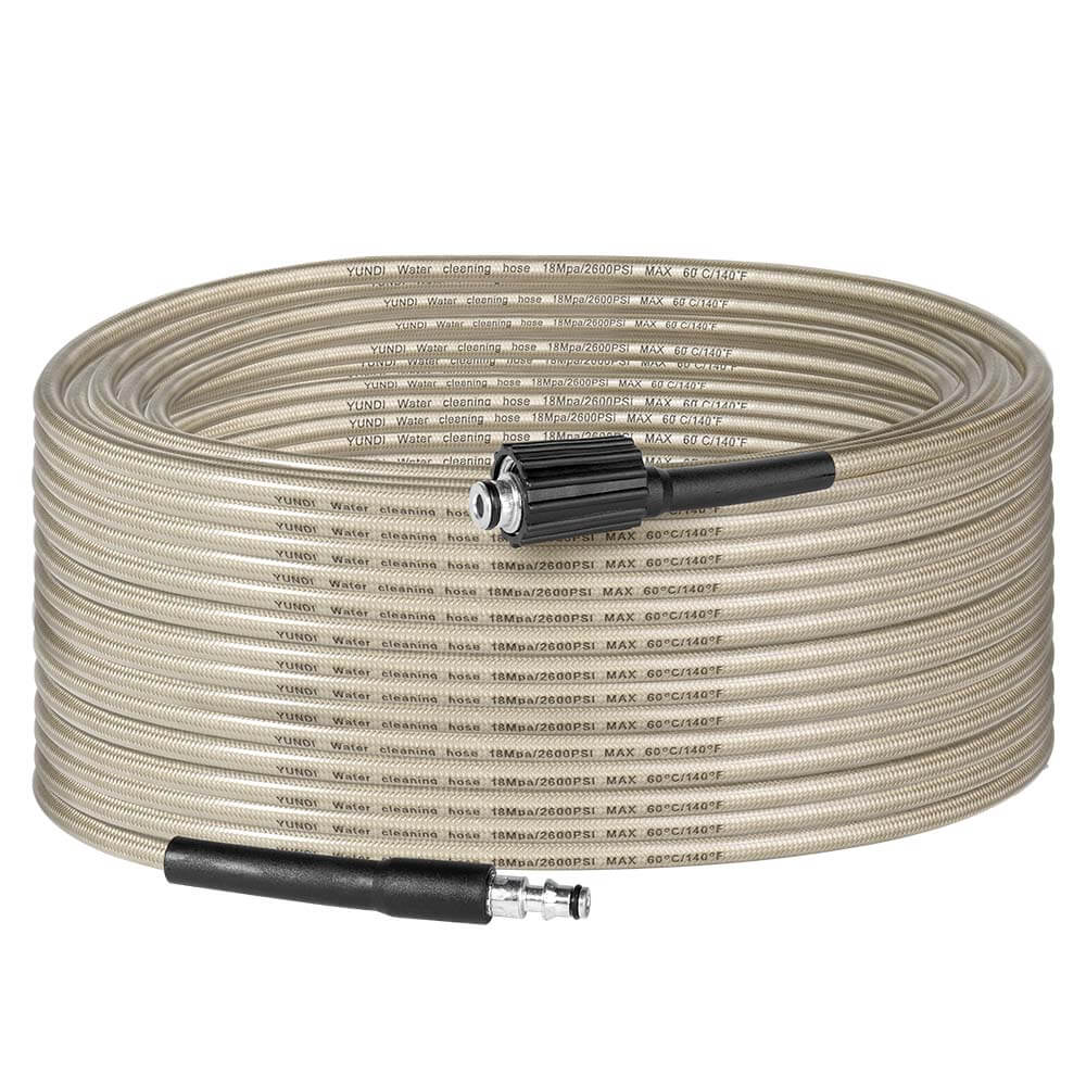 สายฉีดน้ำแรงดันสูง DELTON รุ่น สายถัก เกลียว 22-9 มม. 15 เมตร