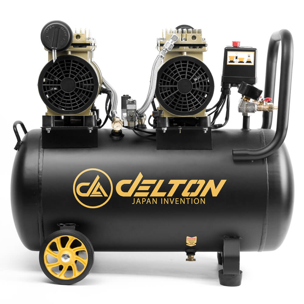 ปั๊มลม OIL FREE DELTON รุ่น XCT-50L 50 ลิตร 1,700 วัตต์