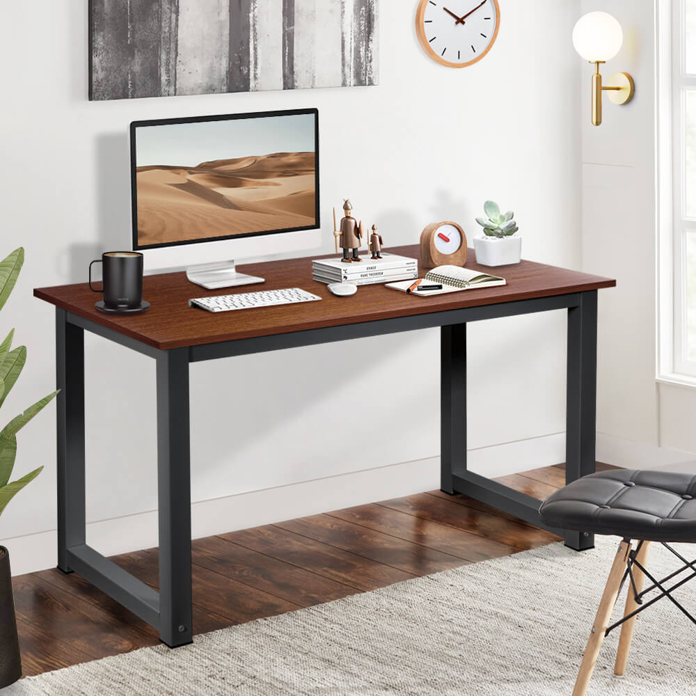 โต๊ะทำงาน InnHome รุ่น INH-100 ยาว 100 ซม. สี Teak_5