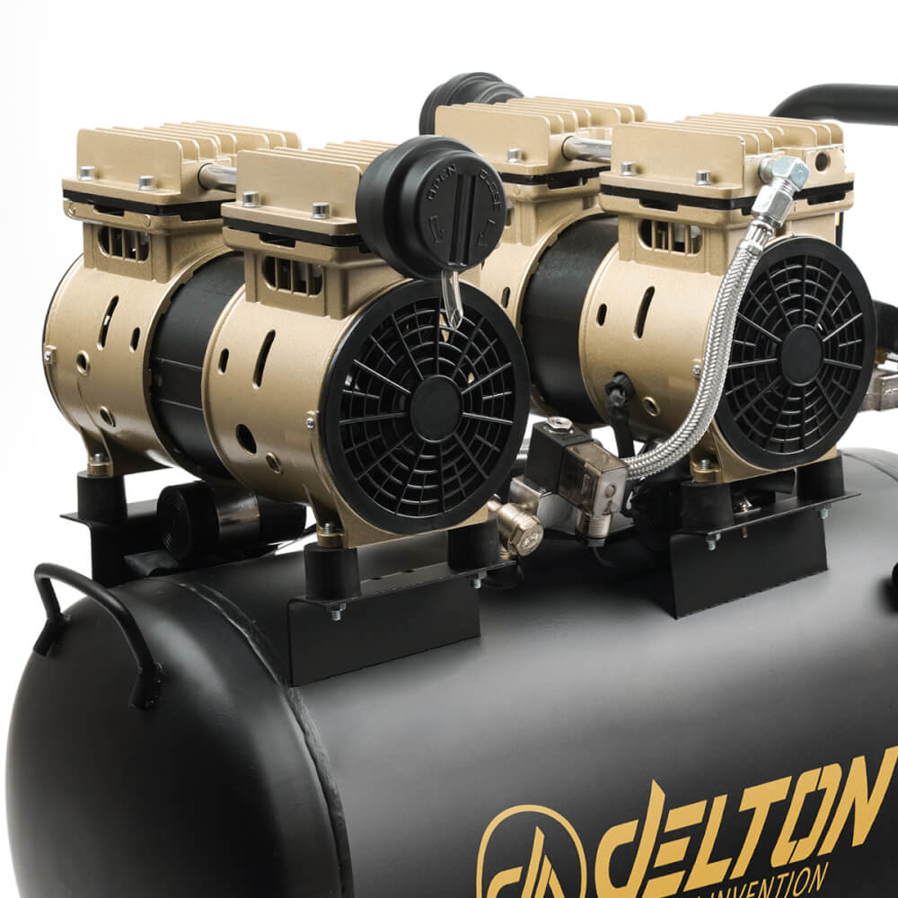 ปั๊มลม OIL FREE DELTON รุ่น XCT-50L 50 ลิตร 1,700 วัตต์