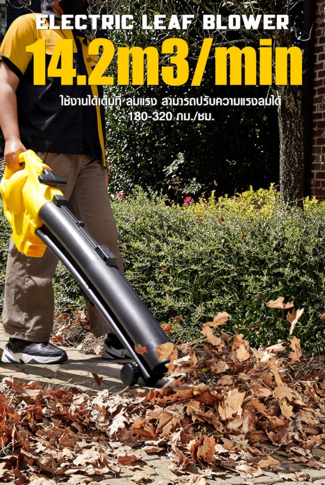 เครื่องเป่าใบไม้ DELTON รุ่น ELB-622 3500 วัตต์