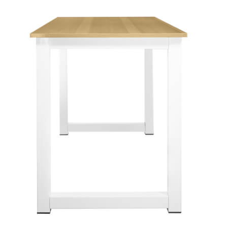 โต๊ะทำงาน InnHome รุ่น INH-140 ยาว 140 ซม. สี Light Walnut_2