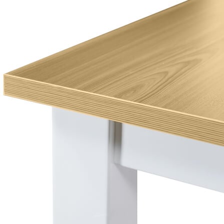 โต๊ะทำงาน InnHome รุ่น INH-100 ยาว 100 ซม. สี Light Walnut_3