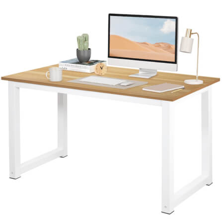 โต๊ะทำงาน InnHome รุ่น INH-120 ยาว 120 ซม. สี Light Walnut_6