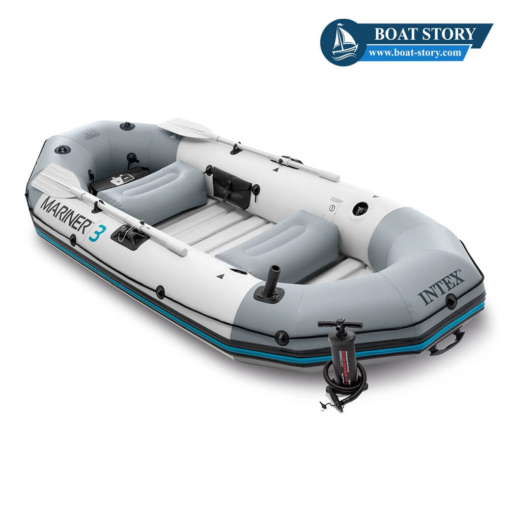 เรือยาง INTEX รุ่น  MARINER 3 ทนทานสุดในรุ่น อุปกรณ์ครบชุดพร้อมใช้งาน_0