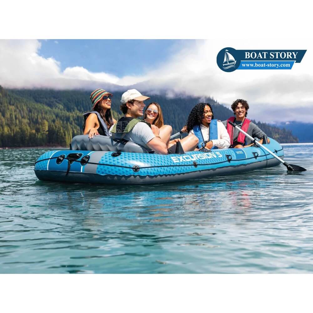 เรือยาง INTEX EXCURSION 5 นั่งได้ 5 คน อุปกรณ์ครบพร้อมปั๊มลม_7