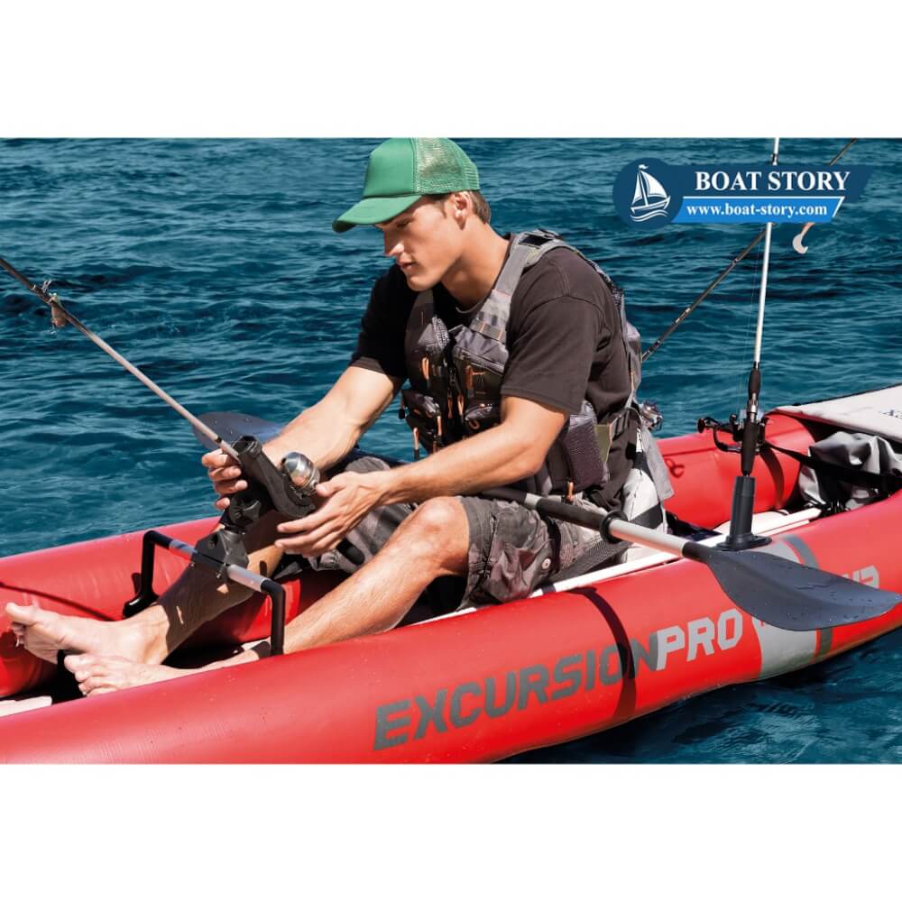 เรือคายัคตกปลาเป่าลม INTEX รุ่น EXCURSION PRO K2 ทนทานที่สุดในเรือคายัคทุกรุ่น