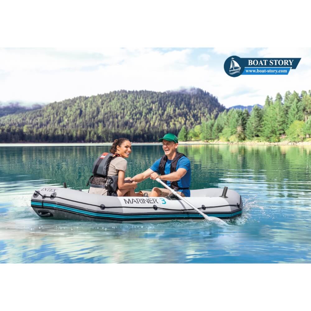 เรือยาง INTEX รุ่น  MARINER 3 ทนทานสุดในรุ่น อุปกรณ์ครบชุดพร้อมใช้งาน_9