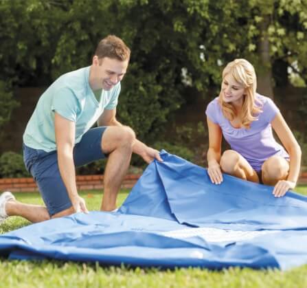 สระน้ำเป่าลม INTEX รุ่น METAL FRAME 4.5 เมตร  พร้อมเครื่องกรองและผ้าคลุมสระ_4