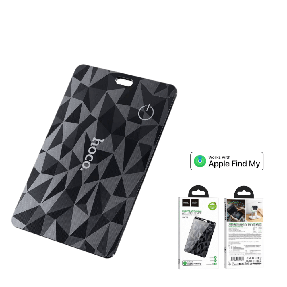 อุปกรณ์ติดตามจีพีเอส GPS TAG HOCO HK78 สำหรับ IOS สีดำ_10