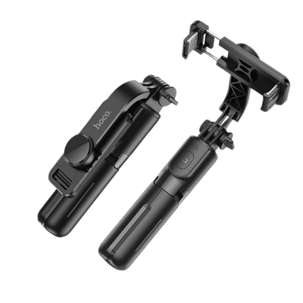 ไม้เซลฟี่ + ขาตั้งมือถือ 2IN1 HOCO K17 มีรีโมท รองรับจอ 4.5-7 นิ้ว ยืดสุด 750 มม. ขาตั้งไลฟ์สด