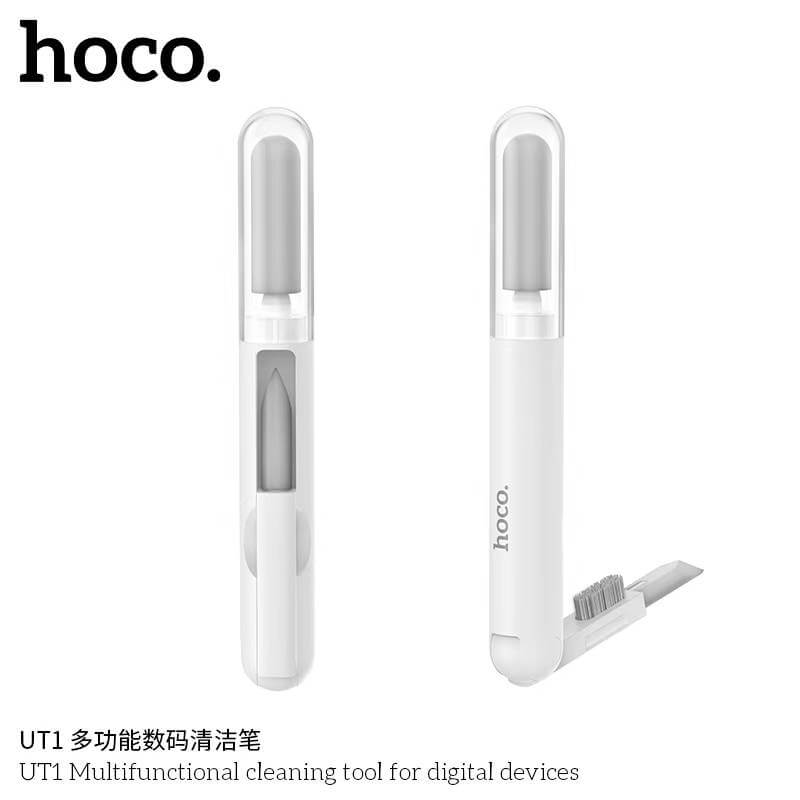ชุดทำความสะอาดอุปกรณ์ดิจิทัล 3-IN-1 HOCO UT1 สำหรับหูฟัง มือถือ แกดเจ็ต สีขาว_8