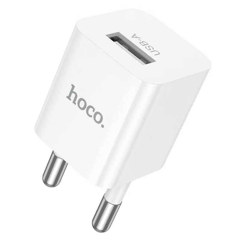 หัวชาร์จ HOCO UH102T จ่ายไฟ 1 แอมป์ 1A สำหรับอุปกรณ์ขนาดเล็ก เช่น หูฟัง TWS ปากกา ลำโพง โคมไฟ