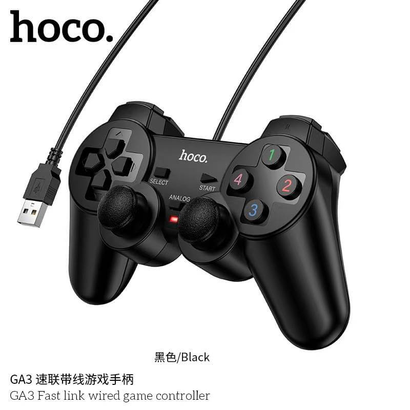 จอยเกม HOCO GA3 สำหรับ PC รองรับระบบ WINDOWS เชื่อมต่อ USB-A สายยาว 1.5 เมตร_8