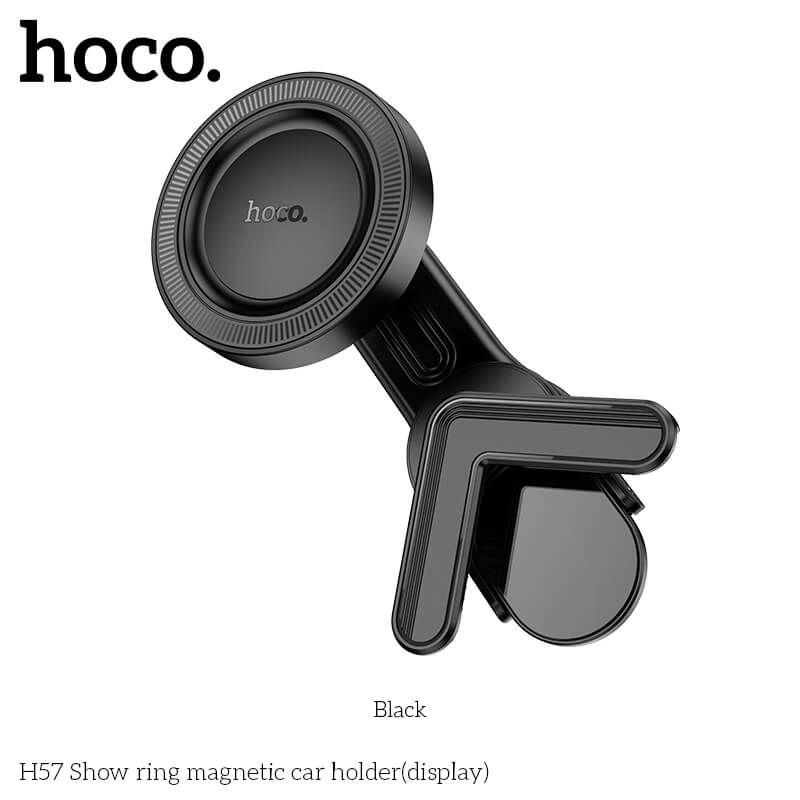 ที่จับโทรศัพท์ HOCO H57 ชนิดแม่เหล็ก สำหรับติดหน้าจอดิสเพลย์ รองรับมือถือจอ 4.5 - 7 นิ้ว