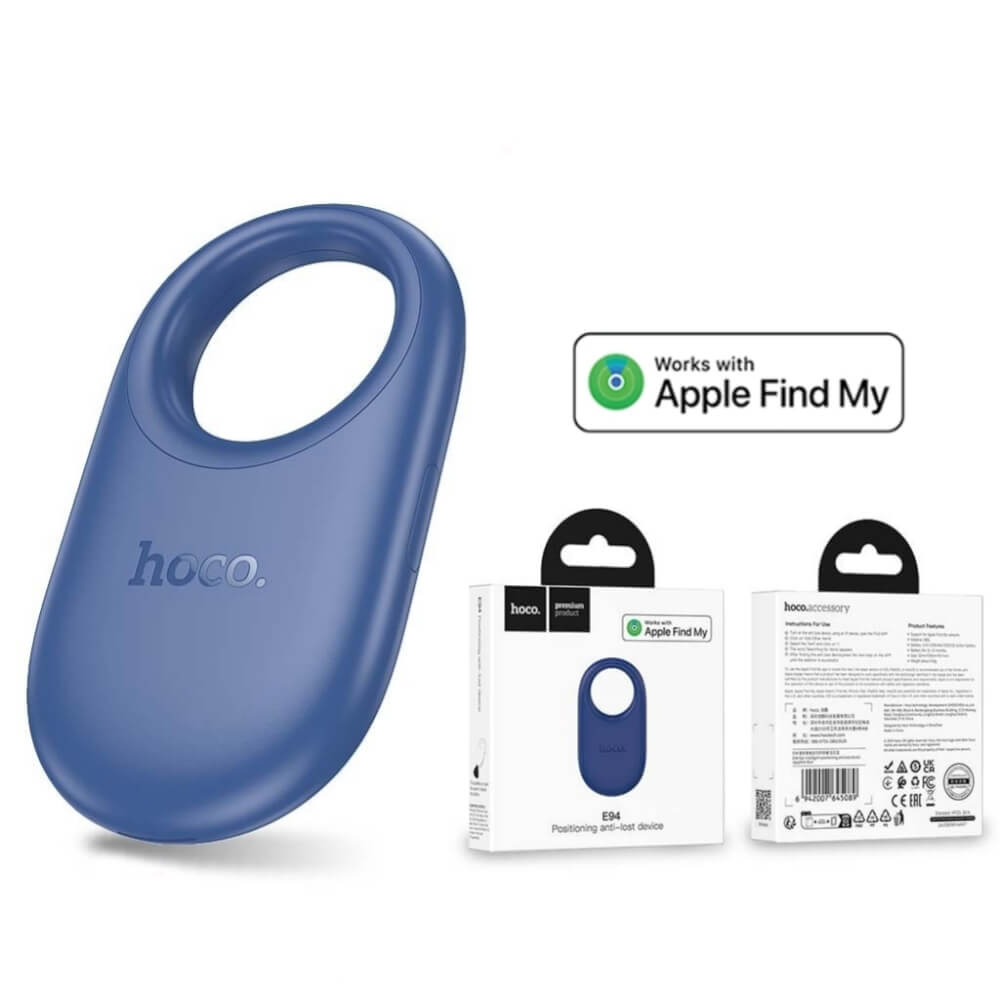 อุปกรณ์ติดตามจีพีเอส HOCO E94 GPS TAG สำหรับ APPLE IOS สีน้ำเงิน_11