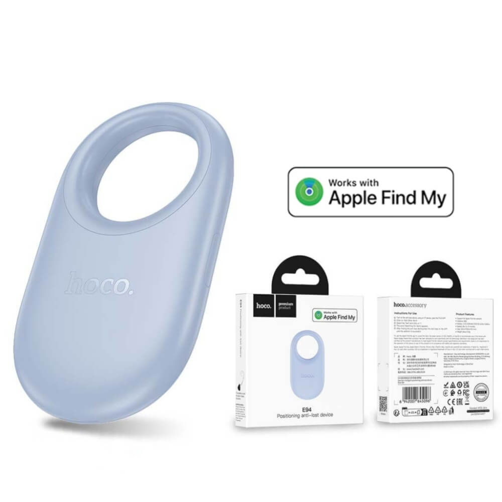 อุปกรณ์ติดตามจีพีเอส HOCO E94 GPS TAG สำหรับ APPLE IOS สีฟ้า_11