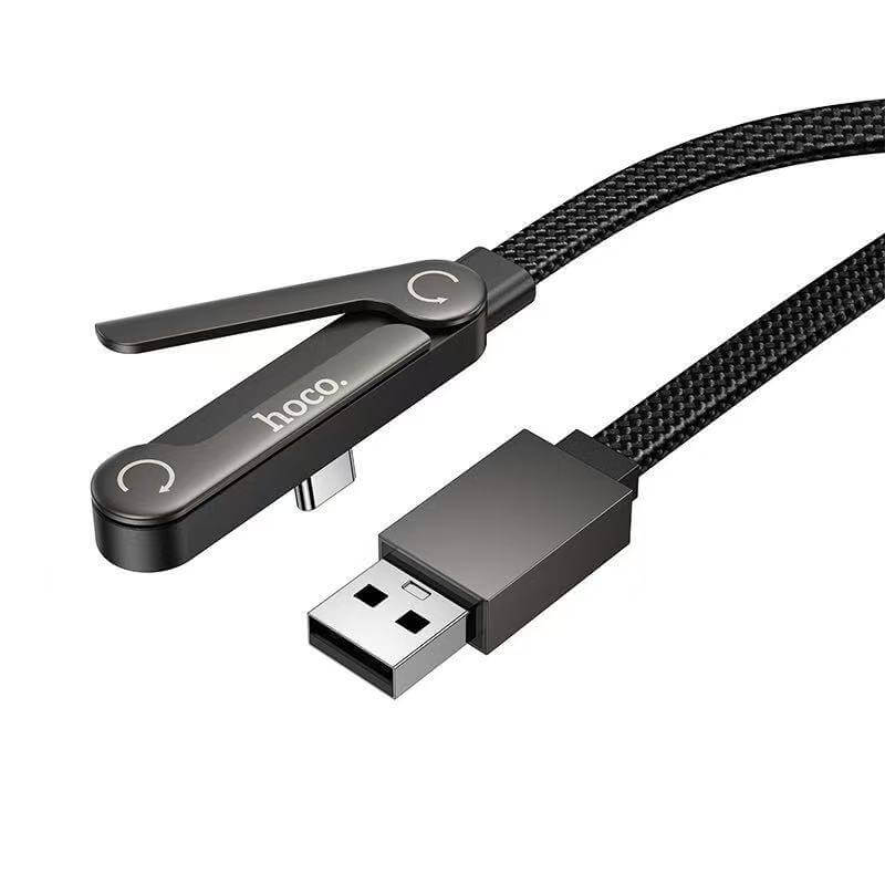 สายชาร์จเร็ว USB TO TYPE-C HOCO U150 พร้อมขาตั้งมือถือ จ่ายไฟ 36W ยาว 1.2 เมตร_9