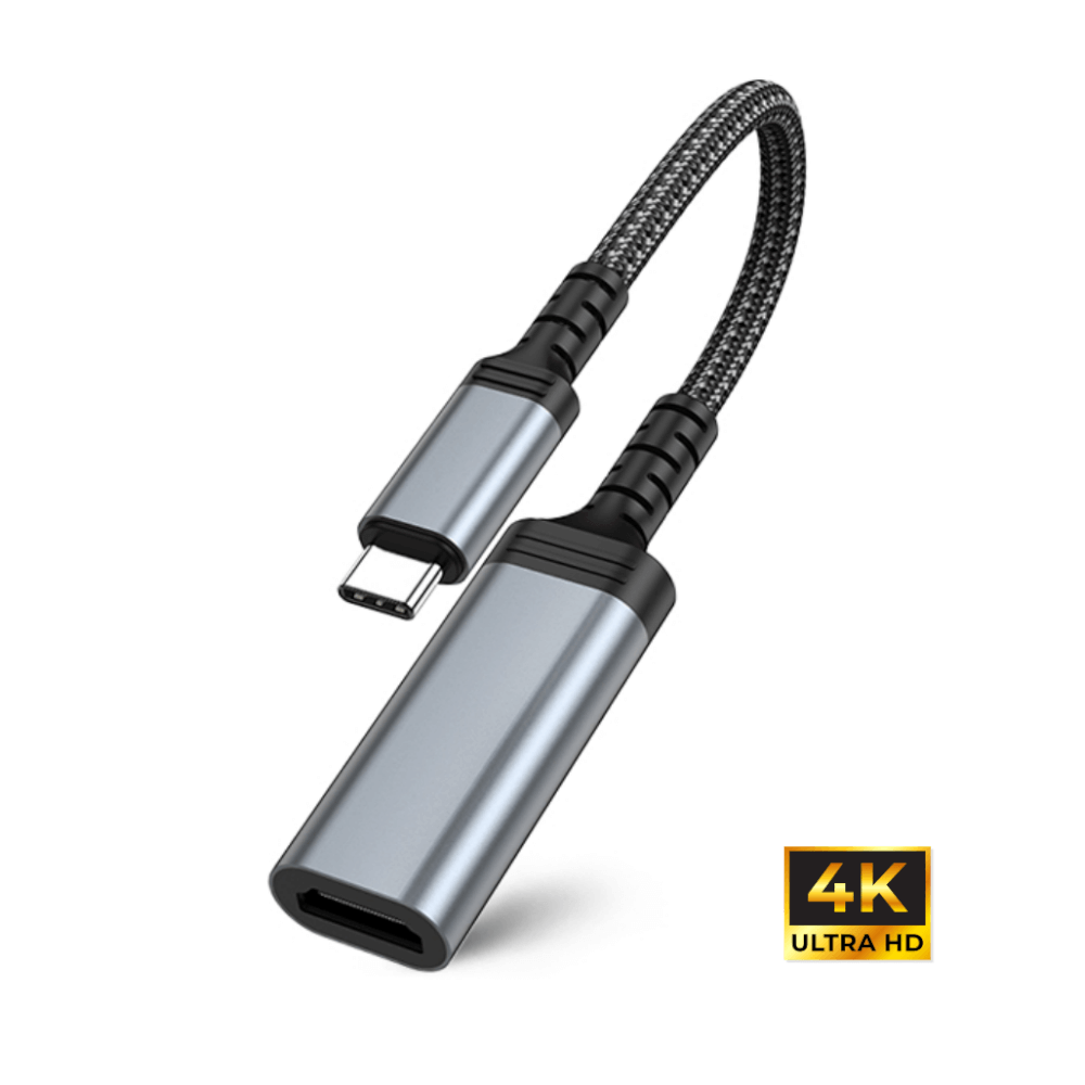 สายแปลง HOCO UA43A TYPE-C TO HDMI รองรับภาพ 4K 30HZ ต่อภาพและเสียงออกจอ สัญญาณเสถียร_7