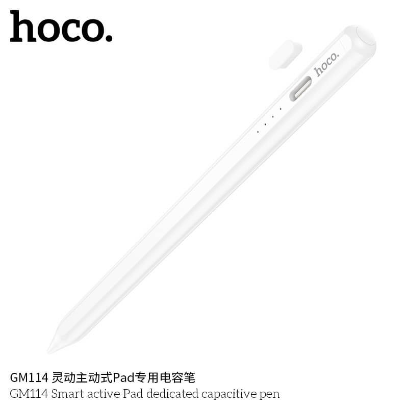 ปากกาสไตลัส HOCO GM114 สำหรับ IPAD ปี 2018 ขึ้นไป แบตเตอรี่ 14 ชั่วโมง