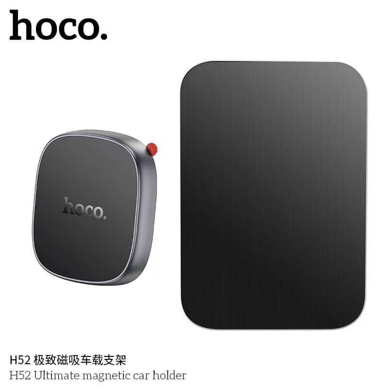 ที่ยึดโทรศัพท์ในรถ HOCO H52 ชนิดแม่เหล็ก N42 ติดคอนโซล/แดชบอร์ด รองรับมือถือ 4.5 &ndash; 7 นิ้ว