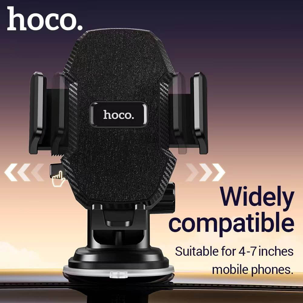 ที่วางโทรศัพท์ในรถยนต์ HOCO HK55 หมุนได้ 360&deg; ติดตั้งบนแดชบอร์ดและกระจกหน้า
