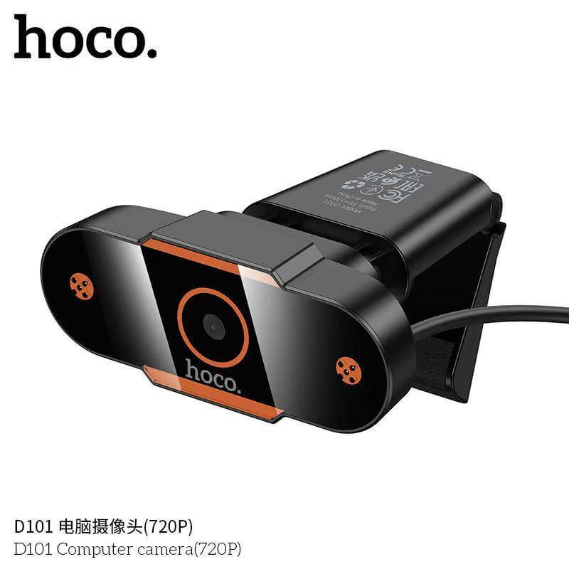 กล้องเว็บแคม HD 720P 1MP HOCO D101 ไมโครโฟนตัดเสียงรบกวน ENC 30FPS