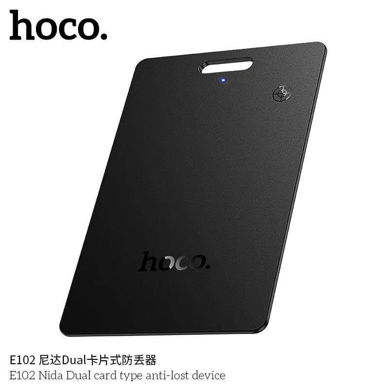 อุปกรณ์ติดตามจีพีเอส HOCO E102 รองรับทั้ง IOS และ ANDROID, บางเฉียบ 2 มม., ชาร์จไร้สาย, กันน้ำระดับ IP68