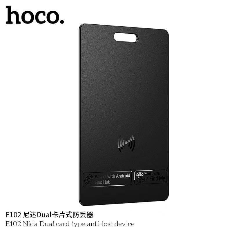 อุปกรณ์ติดตามจีพีเอส HOCO E102 รองรับทั้ง IOS และ ANDROID, บางเฉียบ 2 มม., ชาร์จไร้สาย, กันน้ำระดับ IP68