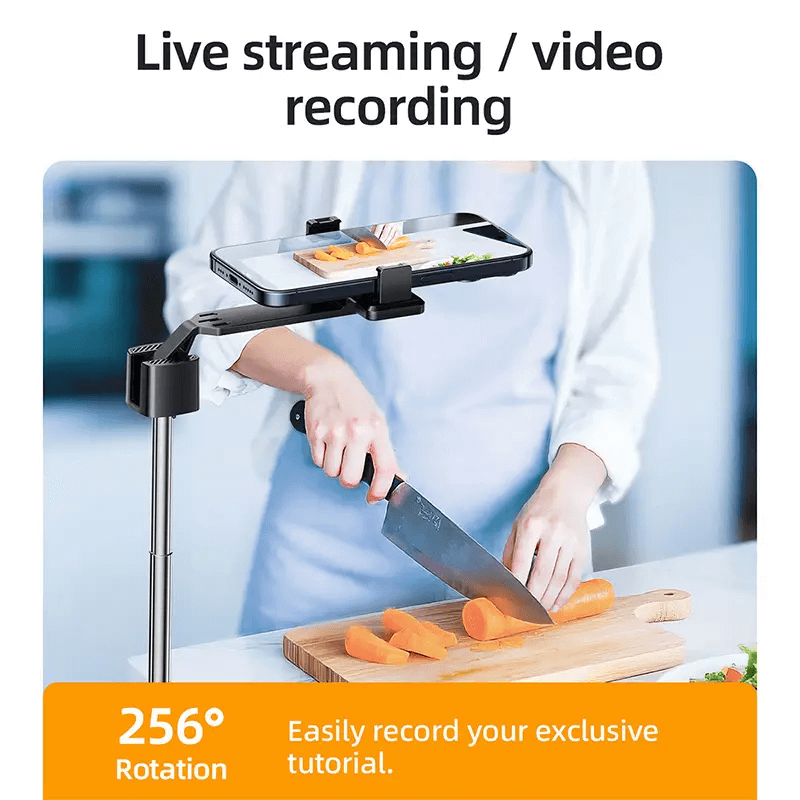 ขาตั้งมือถือ HOCO K18 ฐาน 4 ขา หมุนได้ 360&deg; ยืดสูงสุด 0.97 เมตร