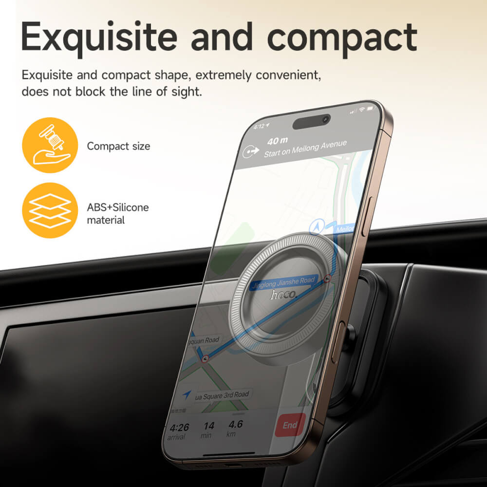 ที่จับมือถือแบบแม่เหล็ก MAGSAFE HOCO H58 ใช้ติดได้หลายสถานการณ์ ตู้เย็น รถยนต์ พื้นผิวเรียบต่างๆ