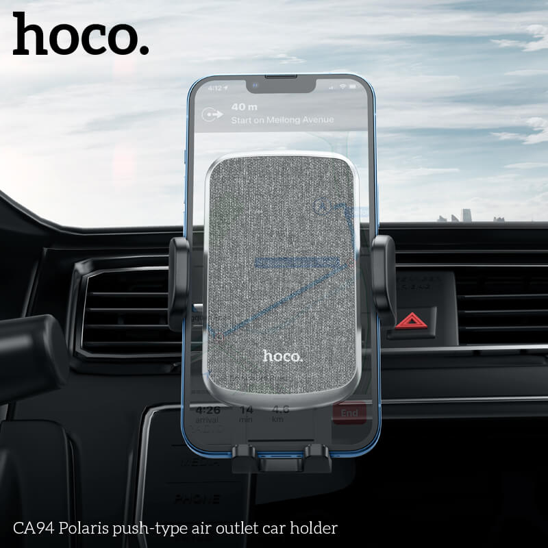 ที่จับโทรศัพท์ HOCO CA94 แบบติดช่องแอร์ ปรับมุมมอง 360&deg; รองรับมือถือขนาดจอ 6.7 นิ้ว