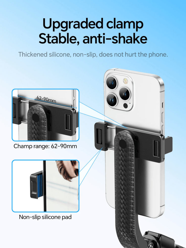 ขาตั้งมือถือ HOCO K20 หมุนได้ 360&deg; ยืดสูงสุด 980MM พร้อมรีโมทบลูทูธ