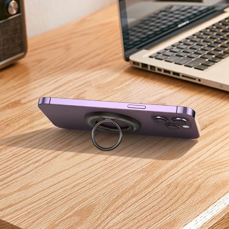 กริปจับมือถือ HOCO HOCO GH3 แบบวงแหวนแม่เหล็ก หมุนได้ 360&deg; รองรับ MAGSAFE สำหรับ IPHONE & สมาร์ทโฟน
