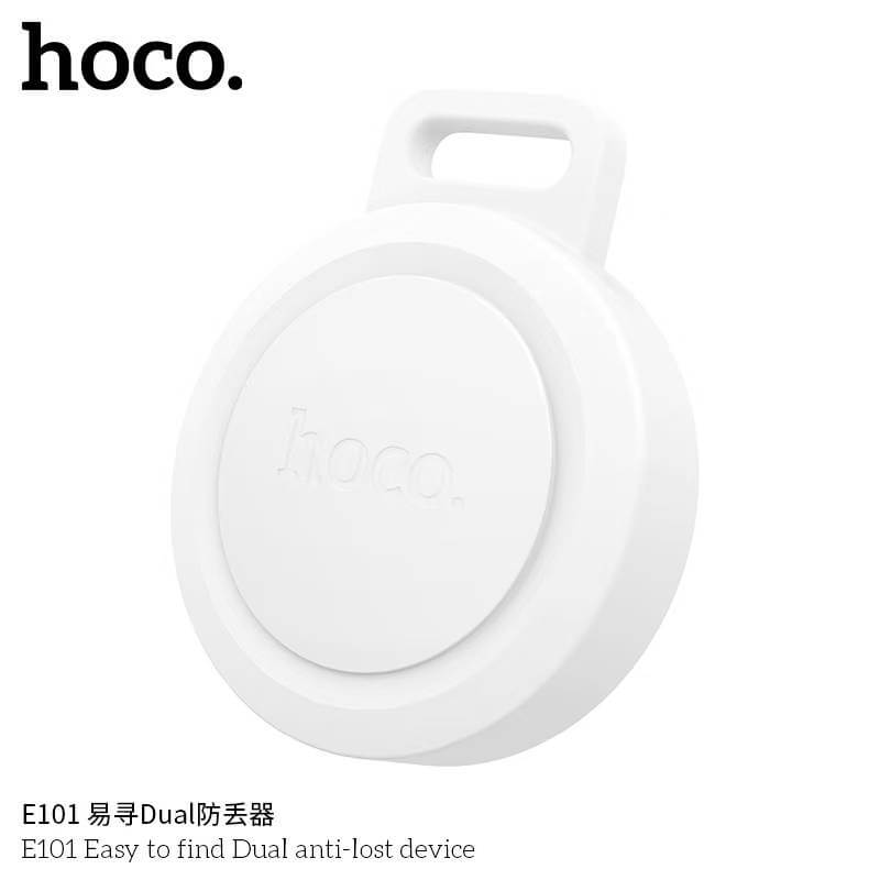 อุปกรณ์ติดตามจีพีเอส 2IN1 HOCO E101 สีขาว รองรับ 2 ระบบ ทั้ง IOS & ANDROID ตามตำแหน่งทั่วโลก
