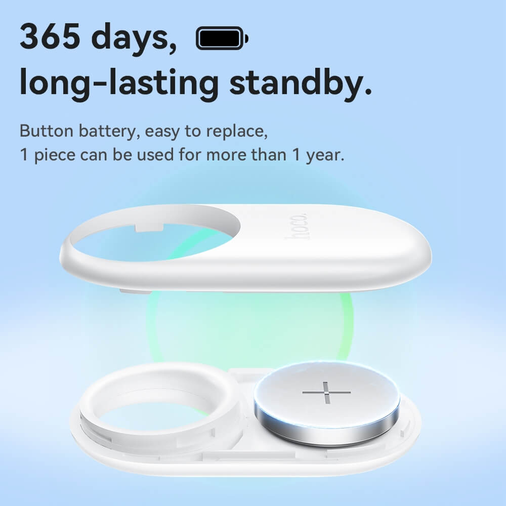 อุปกรณ์ติดตามจีพีเอส HOCO E94 GPS TAG สำหรับ APPLE IOS สีดำ