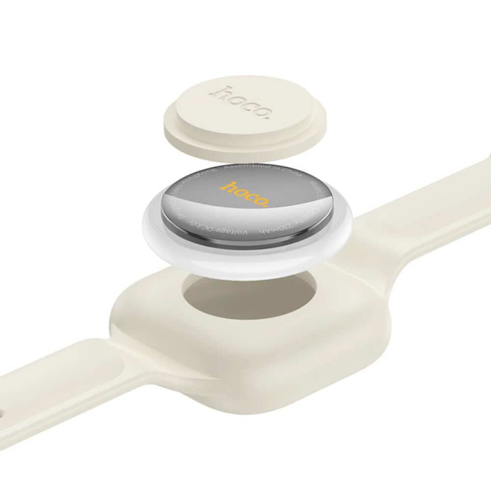 อุปกรณ์ติดตามจีพีเอส HOCO E91E สีเทา GPS TAG แบบสายรัดข้อมือ รองรับ APPLE FIND MY NETWORK สำหรับเด็กและผู้สูงอายุ