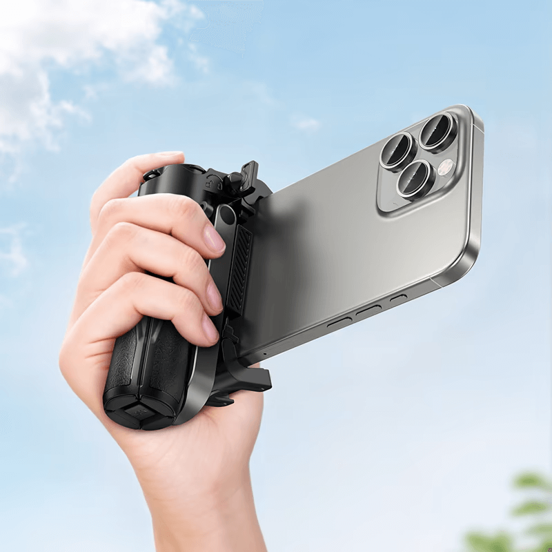 ขาตั้งโทรศัพท์ 3IN1 HOCO K27 เป็นได้ทั้ง ด้ามจับมือถือ + ขาตั้งกล้อง + ไม้เซลฟี่ มีรีโมทบลูทูธ หมุน 360&deg;