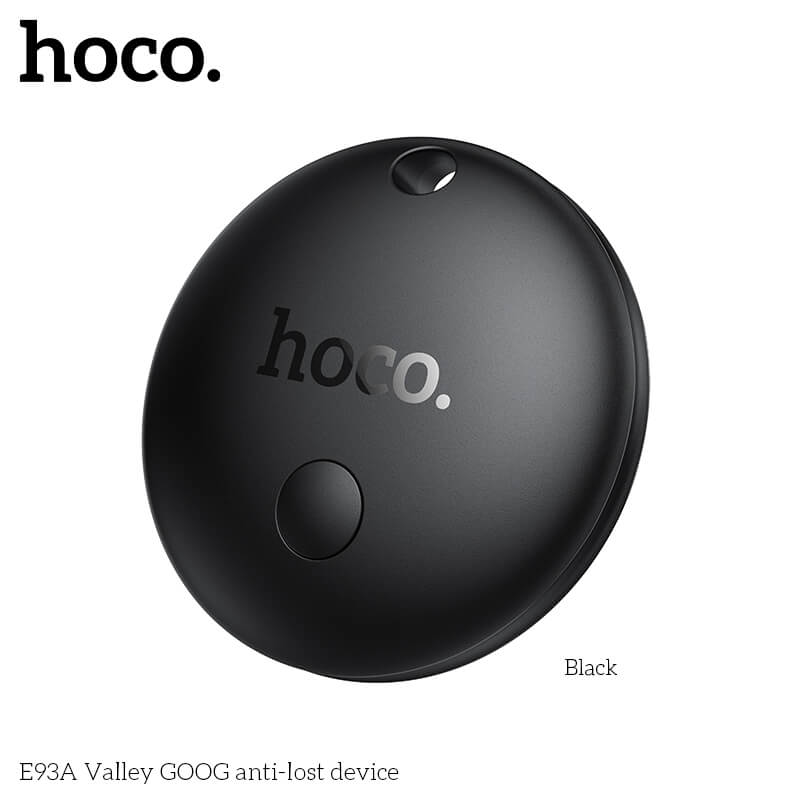 อุปกรณ์ติดตามจีพีเอส HOCO E93A สำหรับ ANDROID รองรับ GOOGLE FIND MY DEVICE สีดำ